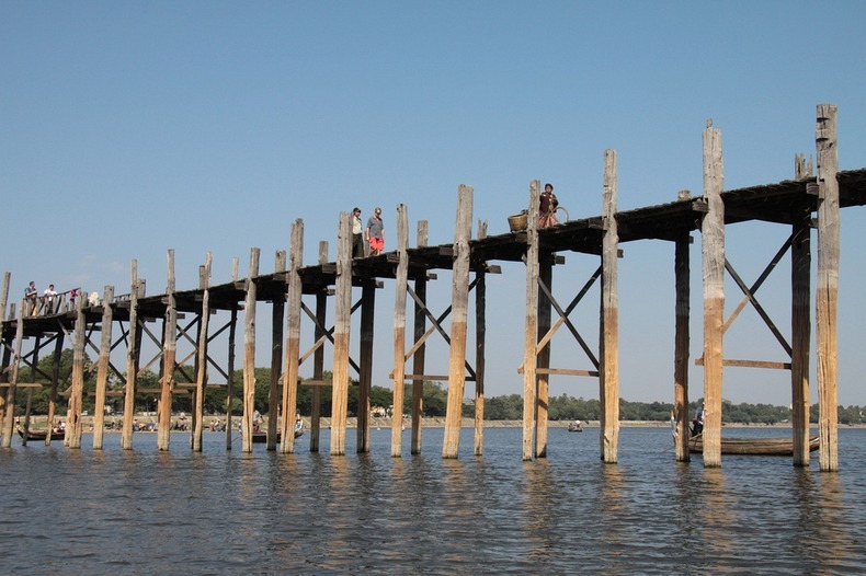 Full Day - Ava-Sagaing-Amarapura & Ubein Bridge