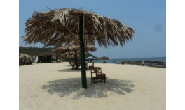 Silver Beach hotel in Ngapali